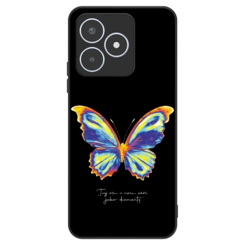 Szilikon tok erre a típusra Realme C53 - Diamanty Black