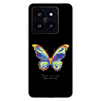 Picasee átlátszó szilikon tok az alábbi mobiltelefonokra Xiaomi 14 Pro - Diamanty Black