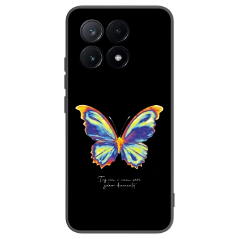 Picasee fekete szilikon tok az alábbi mobiltelefonokra Xiaomi Poco X6 Pro - Diamanty Black