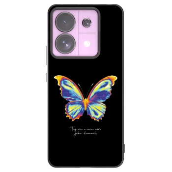 Picasee fekete szilikon tok az alábbi mobiltelefonokra Xiaomi Redmi Note 13 Pro 5G - Diamanty Black