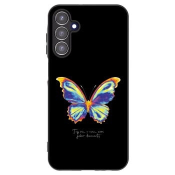 Picasee fekete szilikon tok az alábbi mobiltelefonokra Samsung Galaxy A15 A155F 4G - Diamanty Black