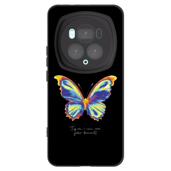 Picasee fekete szilikon tok az alábbi mobiltelefonokra Honor Magic6 Pro - Diamanty Black