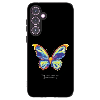 Picasee fekete szilikon tok az alábbi mobiltelefonokra Samsung Galaxy A35 5G A356B - Diamanty Black