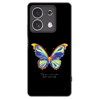 Picasee fekete szilikon tok az alábbi mobiltelefonokra Xiaomi Redmi Note 13 4G - Diamanty Black