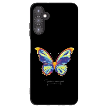 Picasee fekete szilikon tok az alábbi mobiltelefonokra Samsung Galaxy A05s A057G - Diamanty Black