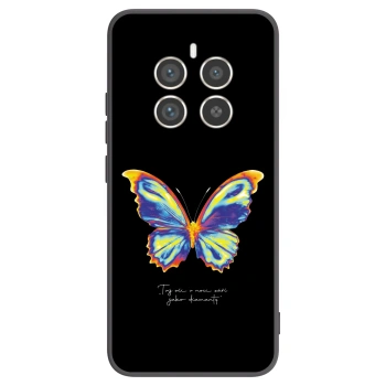 Picasee fekete szilikon tok az alábbi mobiltelefonokra Realme 12 Pro 5G - Diamanty Black