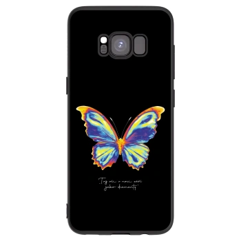Picasee fekete szilikon tok az alábbi mobiltelefonokra Samsung Galaxy S8 G950F - Diamanty Black