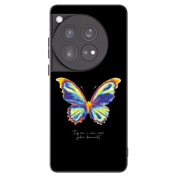 Picasee fekete szilikon tok az alábbi mobiltelefonokra OnePlus 12 5G - Diamanty Black