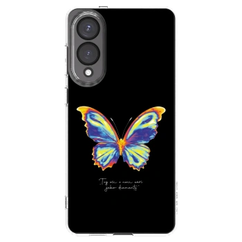 Picasee átlátszó szilikon tok az alábbi mobiltelefonokra Samsung Galaxy S25 Edge 5G - Diamanty Black