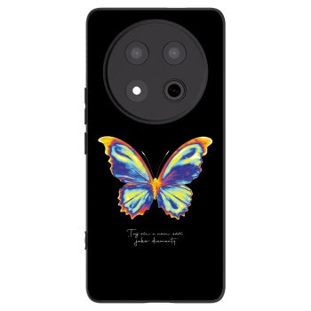 Picasee fekete szilikon tok az alábbi mobiltelefonokra Honor Magic7 Lite 5G - Diamanty Black