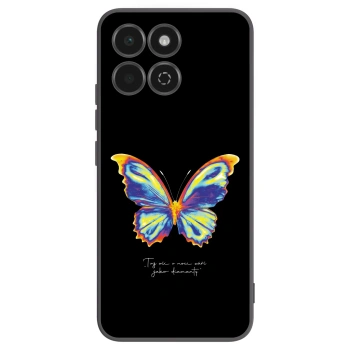 Picasee fekete szilikon tok az alábbi mobiltelefonokra Honor 200 Smart 5G - Diamanty Black