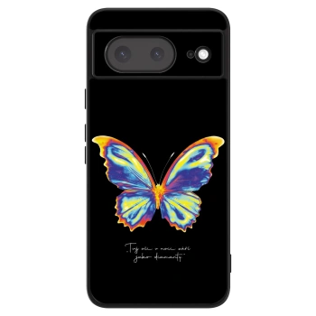 Szilikon tok erre a típusra Google Pixel 8a - Diamanty Black