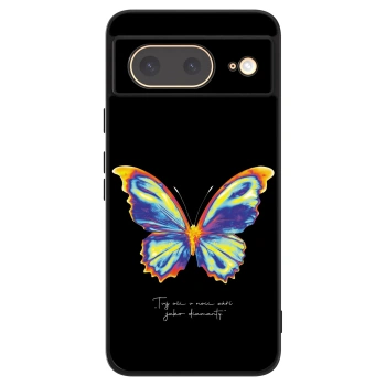 Szilikon tok erre a típusra Google Pixel 8 - Diamanty Black