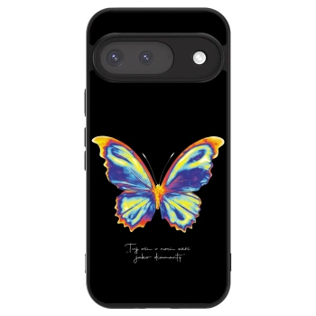Szilikon tok erre a típusra Google Pixel 9 - Diamanty Black