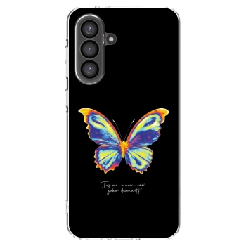 Picasee átlátszó szilikon tok az alábbi mobiltelefonokra Samsung Galaxy A56 5G A566B - Diamanty Black