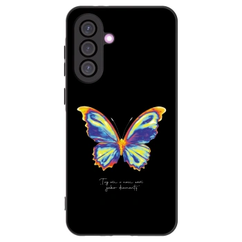 Picasee fekete szilikon tok az alábbi mobiltelefonokra Samsung Galaxy A36 5G - Diamanty Black
