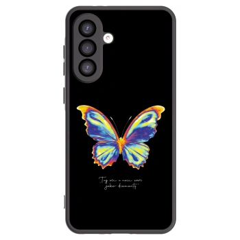 Picasee fekete szilikon tok az alábbi mobiltelefonokra Samsung Galaxy A26 5G A266B - Diamanty Black