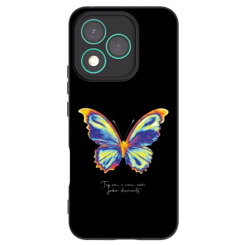 Picasee fekete szilikon tok az alábbi mobiltelefonokra Honor 400 Lite 5G - Diamanty Black