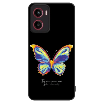 Szilikon tok erre a típusra Motorola Moto G05 - Diamanty Black