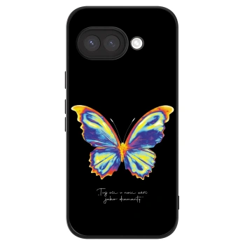Szilikon tok erre a típusra Google Pixel 9a - Diamanty Black