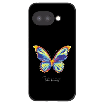 Picasee fekete szilikon tok az alábbi mobiltelefonokra Google Pixel 9a - Diamanty Black