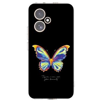 Picasee átlátszó szilikon tok az alábbi mobiltelefonokra Honor 400 5G - Diamanty Black