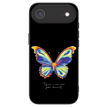 Picasee ULTIMATE CASE MagSafe Apple iPhone Air - készülékre - Diamanty Black