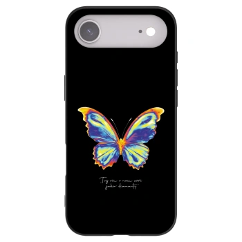 Picasee fekete szilikon tok az alábbi mobiltelefonokra Apple iPhone Air - Diamanty Black