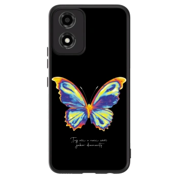Szilikon tok erre a típusra Motorola Moto E14 - Diamanty Black