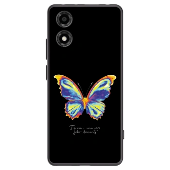 Picasee fekete szilikon tok az alábbi mobiltelefonokra Motorola Moto E14 - Diamanty Black