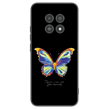 Picasee fekete szilikon tok az alábbi mobiltelefonokra Realme 12X - Diamanty Black