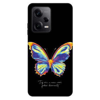 Szilikon tok erre a típusra Xiaomi Redmi Note 12 Pro+ 5G - Diamanty Black