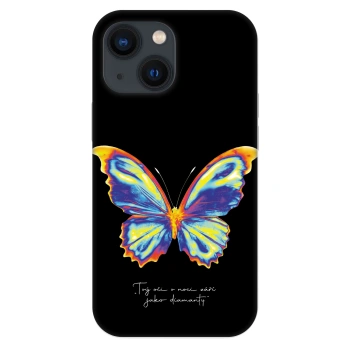 Szilikon tok erre a típusra Apple iPhone 13 mini - Diamanty Black
