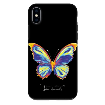 Szilikon tok erre a típusra Apple iPhone XS Max - Diamanty Black