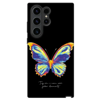 Szilikon tok erre a típusra Samsung Galaxy S23 Ultra 5G - Diamanty Black