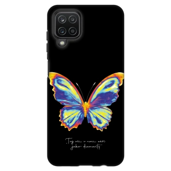 Szilikon tok erre a típusra Samsung Galaxy A12 A125F - Diamanty Black