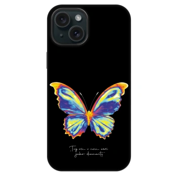 Szilikon tok erre a típusra Apple iPhone 14 - Diamanty Black