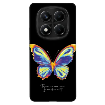 Szilikon tok erre a típusra Xiaomi Redmi Note 14 Pro 4G - Diamanty Black