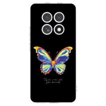 Picasee átlátszó szilikon tok az alábbi mobiltelefonokra Xiaomi Redmi Note 15 - Diamanty Black