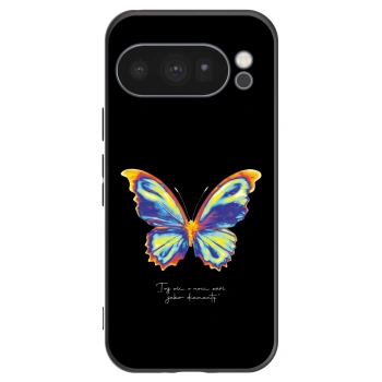 Picasee fekete szilikon tok az alábbi mobiltelefonokra Google Pixel 10 Pro - Diamanty Black