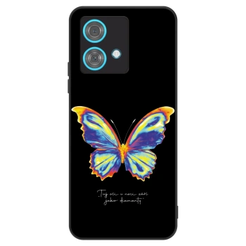 Szilikon tok erre a típusra Motorola Edge 40 Neo - Diamanty Black