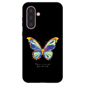 Szilikon tok erre a típusra Samsung Galaxy A56 5G A566B - Diamanty Black