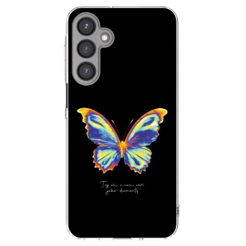 Picasee átlátszó szilikon tok az alábbi mobiltelefonokra Samsung Galaxy A16 4G - Diamanty Black