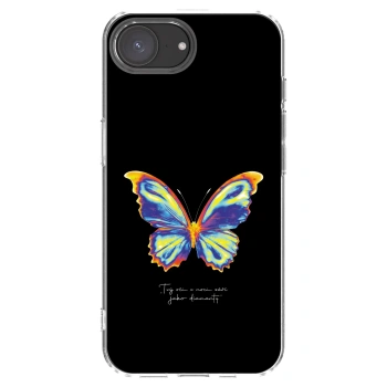 Picasee átlátszó szilikon tok az alábbi mobiltelefonokra Apple iPhone 17e - Diamanty Black