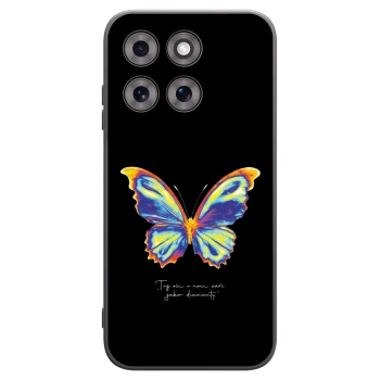 Picasee fekete szilikon tok az alábbi mobiltelefonokra Motorola Moto G77 - Diamanty Black