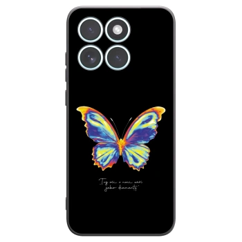 Picasee fekete szilikon tok az alábbi mobiltelefonokra Motorola Edge 70 Fusion - Diamanty Black
