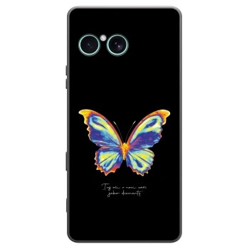 Picasee fekete szilikon tok az alábbi mobiltelefonokra Sony Xperia 10 VII - Diamanty Black