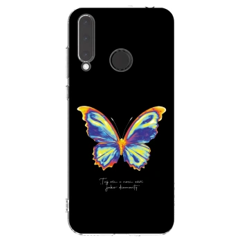 Picasee átlátszó szilikon tok az alábbi mobiltelefonokra Honor 20 Lite - Diamanty Black