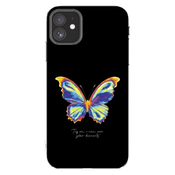Picasee átlátszó szilikon tok az alábbi mobiltelefonokra Apple iPhone 11 - Diamanty Black