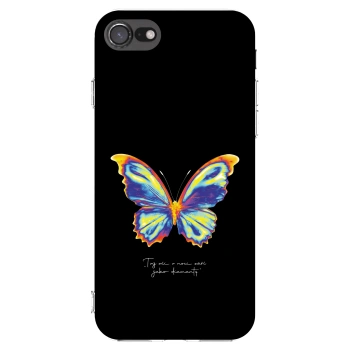 Picasee átlátszó szilikon tok az alábbi mobiltelefonokra Apple iPhone 8 - Diamanty Black